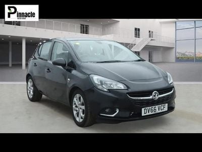 Used Vauxhall Corsa SRi 90 HP (66 kW) 2016 Black Hatchback