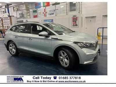 Used Skoda Enyaq iV ecoSuite 131 kW (179 HP) 2022 Silver SUV