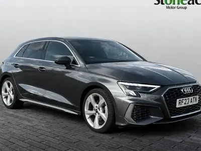 Used Audi A3 Sportback S-Line 110 HP (80 kW) 2024 Grey Hatchback