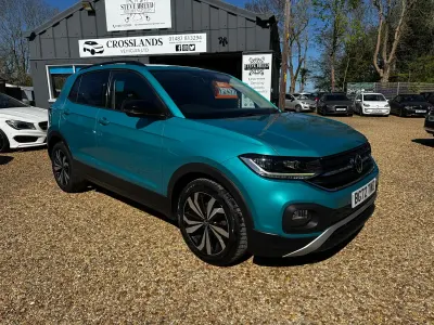 Used VW T-Cross Black Edition 2022 Turquoise SUV