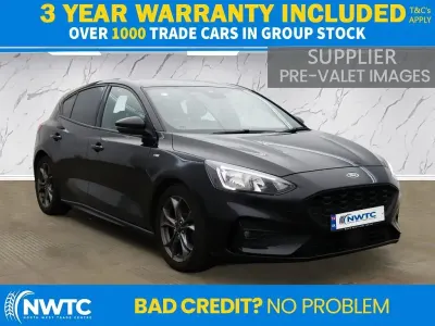 Used Ford Focus ST-Line 125 HP (91 kW) 2019 Black Hatchback