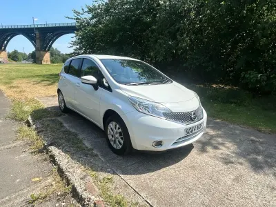 Used Nissan Note Acenta 2014 White Hatchback