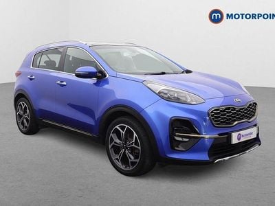 Blue Used 2018 Kia Sportage GT-Line S SUV | £16,399 (A bit pricey)