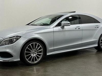 Used Mercedes CLS350 AMG line 258 HP (189 kW) 2017 Silver Coupe