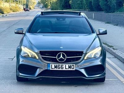 Grey Used 2016 Mercedes E220 AMG line Coupe | £7,990 (Fair price)