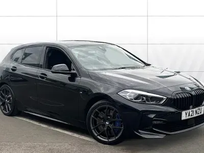 Used BMW 118 M Sport 136 HP (100 kW) 2021 Black Hatchback