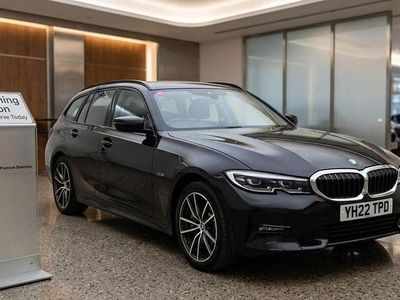 Used BMW 330e Sport Line 2022 Black Estate