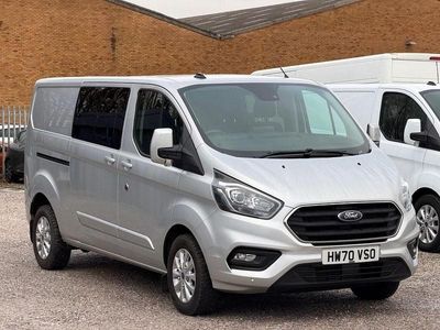 Used Ford Transit Custom Limited 130 HP (95 kW) 2020 Silver Van
