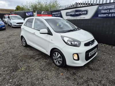 Used Kia Picanto 2015 White Hatchback