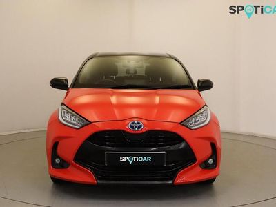 Orange Used 2022 Toyota Yaris Hybrid Edition | £15,495 (Fair price)
