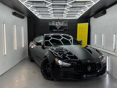 Black Used 2014 Maserati Ghibli Sedan | £11,000 (A bit pricey)