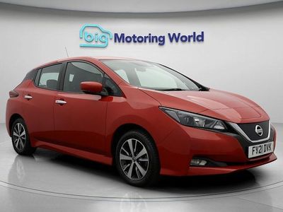Red Used 2021 Nissan Leaf Acenta Hatchback | £9,100 (Good price)
