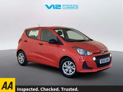 Used Hyundai i10 67 HP (49 kW) 2018 Red Hatchback