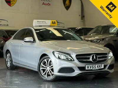 Used Mercedes C220 2015 Silver Sedan