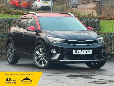 Used Kia Stonic First Edition 118 HP (86 kW) 2018 Midnight black metallic SUV