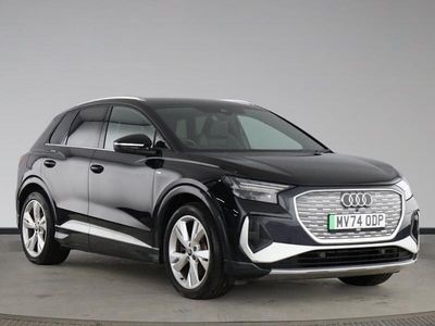 Used Audi Q4 e-tron S-Line 210 kW (286 HP) 2024 Black SUV