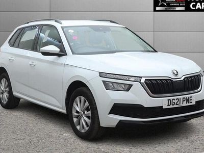 Used Skoda Kamiq 95 HP (69 kW) 2021 White SUV