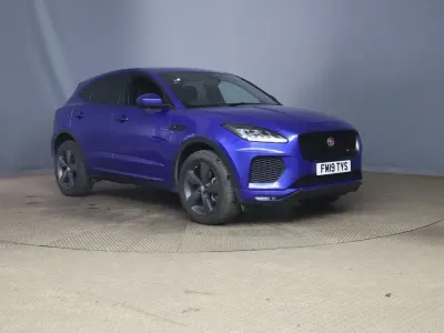 Used Jaguar E-Pace R-Dynamic 200 HP (147 kW) 2019 Blue SUV