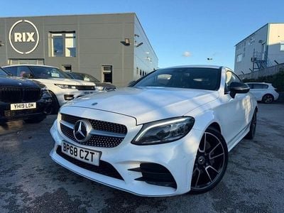 White Used 2018 Mercedes C300 AMG line Coupe | £15,880 (A bit pricey)