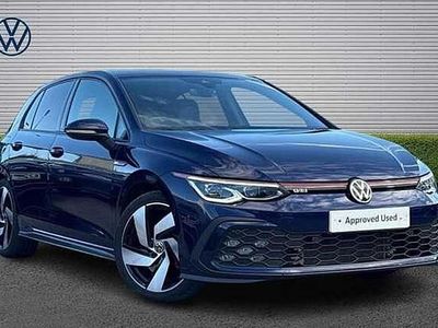 Used VW Golf VII GTI 2021 Blue Hatchback