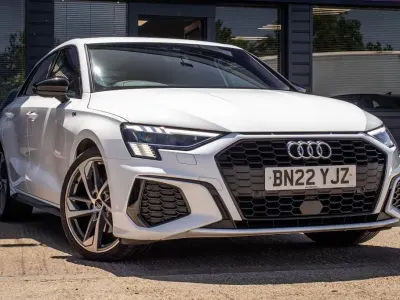 Used Audi A3 Design 150 HP (110 kW) 2022 White Sedan