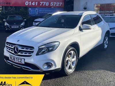 Used Mercedes GLA200 136 HP (100 kW) 2018 White SUV