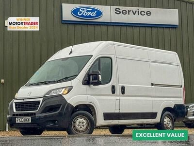 White Used 2023 Peugeot Boxer Premium Van | £14,449 (Fair price)