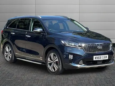 Used Kia Sorento GT-Line S 197 HP (144 kW) 2018 Blue SUV