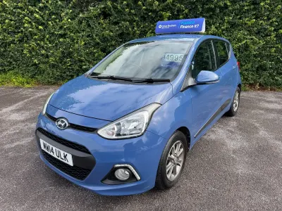 Used Hyundai i10 Premium 67 HP (49 kW) 2014 Blue Hatchback