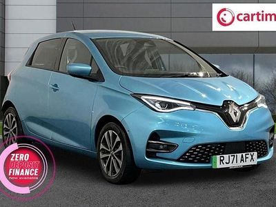 Blue Used 2021 Renault Zoe GT-Line Hatchback | £9,699 (Fair price)