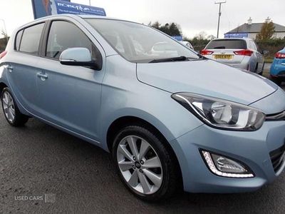 Used Hyundai i20 Style 2013 Blue Hatchback