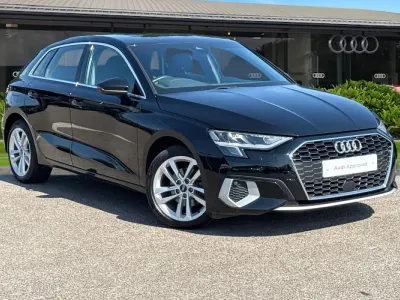 Used Audi A3 Sport 150 HP (110 kW) 2023 Black Sedan