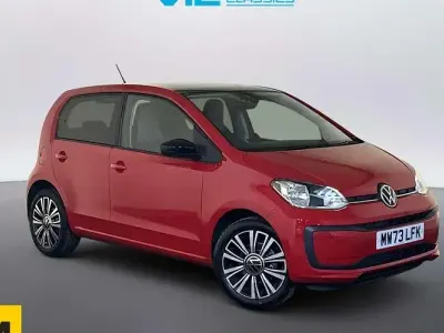 Used VW up! Black Edition 65 HP (47 kW) 2023 Red Hatchback