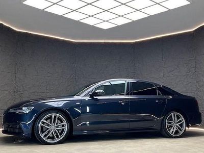 Used Audi A6 Black Edition 320 HP (235 kW) 2017 Blue Sedan