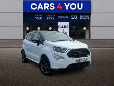 Used Ford Ecosport ST-Line 125 HP (91 kW) 2019 White SUV