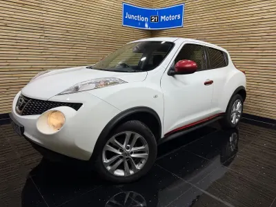 Used Nissan Juke Acenta 117 HP (86 kW) 2013 White SUV
