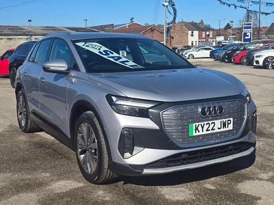 Used Audi Q4 e-tron Sport 150 kW (204 HP) 2022 Silver SUV