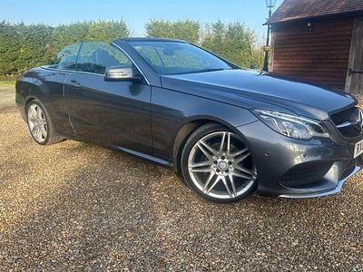 Used Mercedes E220 AMG line 2016 Grey Cabriolet