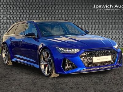 Blue Used 2022 Audi RS6 Advanced Estate | £84,400 (Fair price)