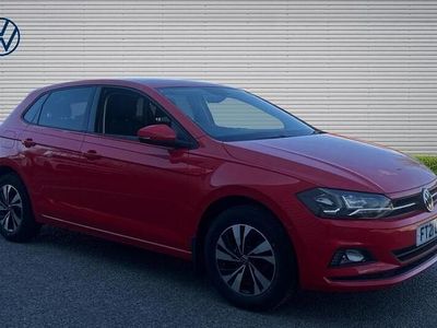 Used VW Polo Match 95 HP (69 kW) 2021 Red Hatchback
