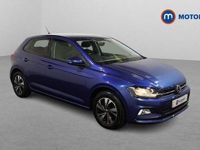 Used VW Polo Match 80 HP (58 kW) 2021 Blue Hatchback