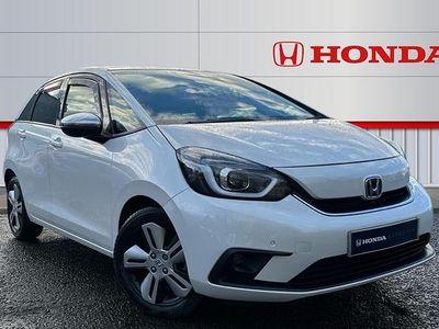 White Used 2020 Honda Jazz Hybrid Hatchback | £16,252 (Fair price)