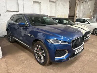 Used Jaguar F-Pace R-Dynamic 204 HP (150 kW) 2021 Blue SUV