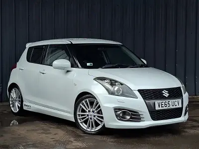 Used Suzuki Swift Sport 136 HP (100 kW) 2015 White Hatchback