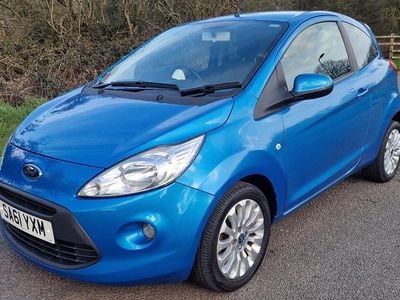 Używany Ford Ka Zetec 69 KM (50 kW) 2011 Niebieski Hatchback