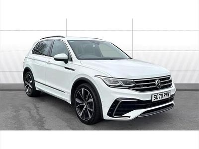 Used VW Tiguan R-line 150 HP (110 kW) 2021 White SUV