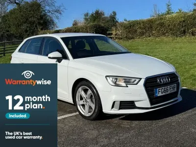 Used Audi A3 Sportback Sport 110 HP (80 kW) 2016 White Hatchback