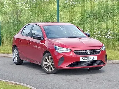 Used Vauxhall Corsa 2021 Red Hatchback