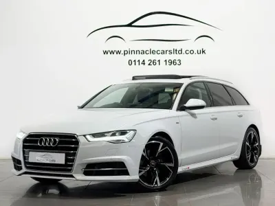 Used Audi A6 S-Line 190 HP (139 kW) 2017 White Estate