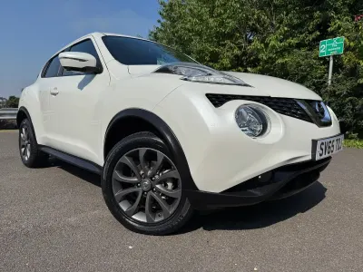 Used Nissan Juke Tekna 117 HP (86 kW) 2015 White SUV
